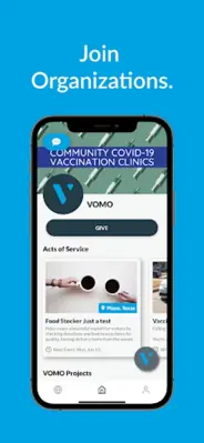 VOMO android App screenshot 2